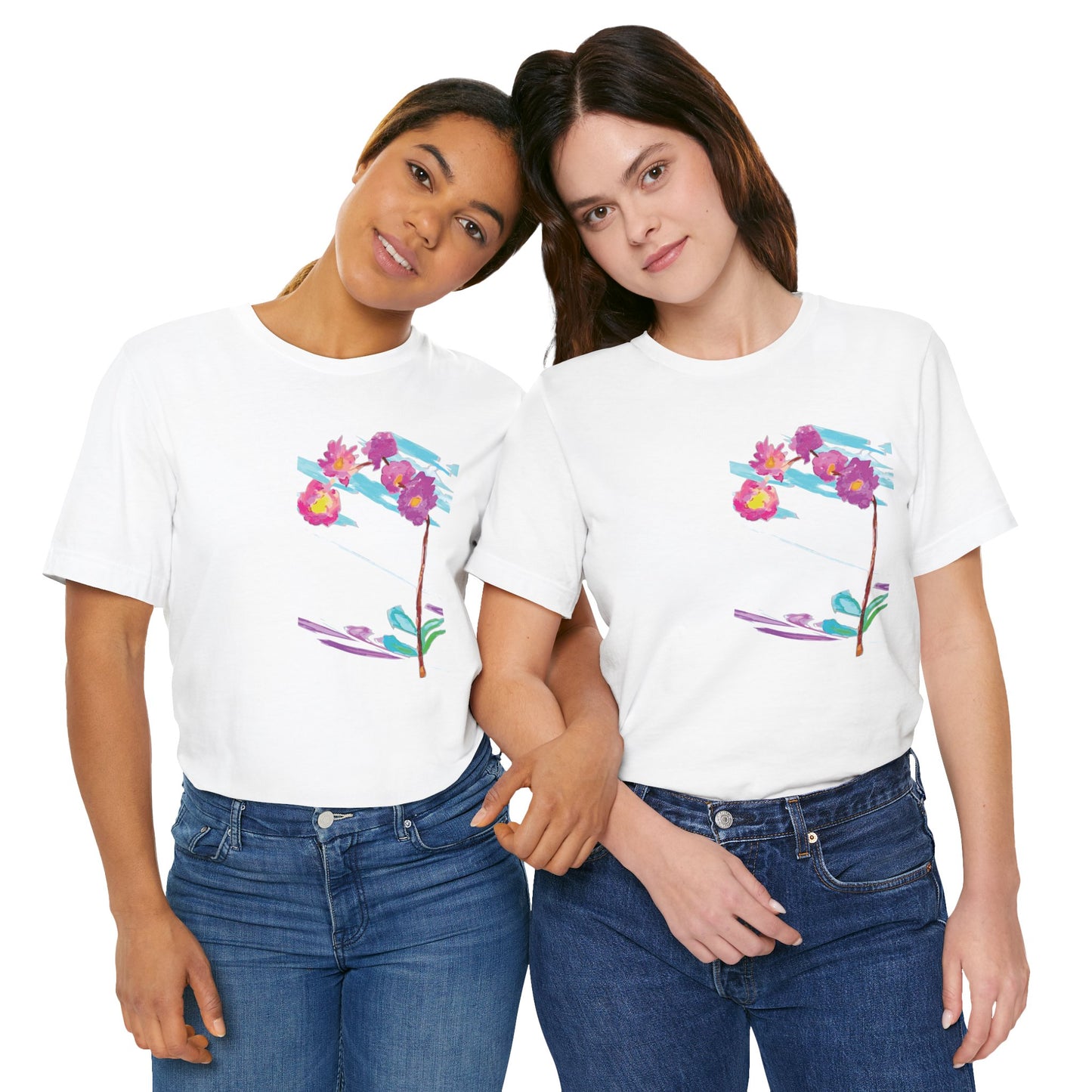 Unisex Jersey Short Sleeve Tee - NELLA's Orchid