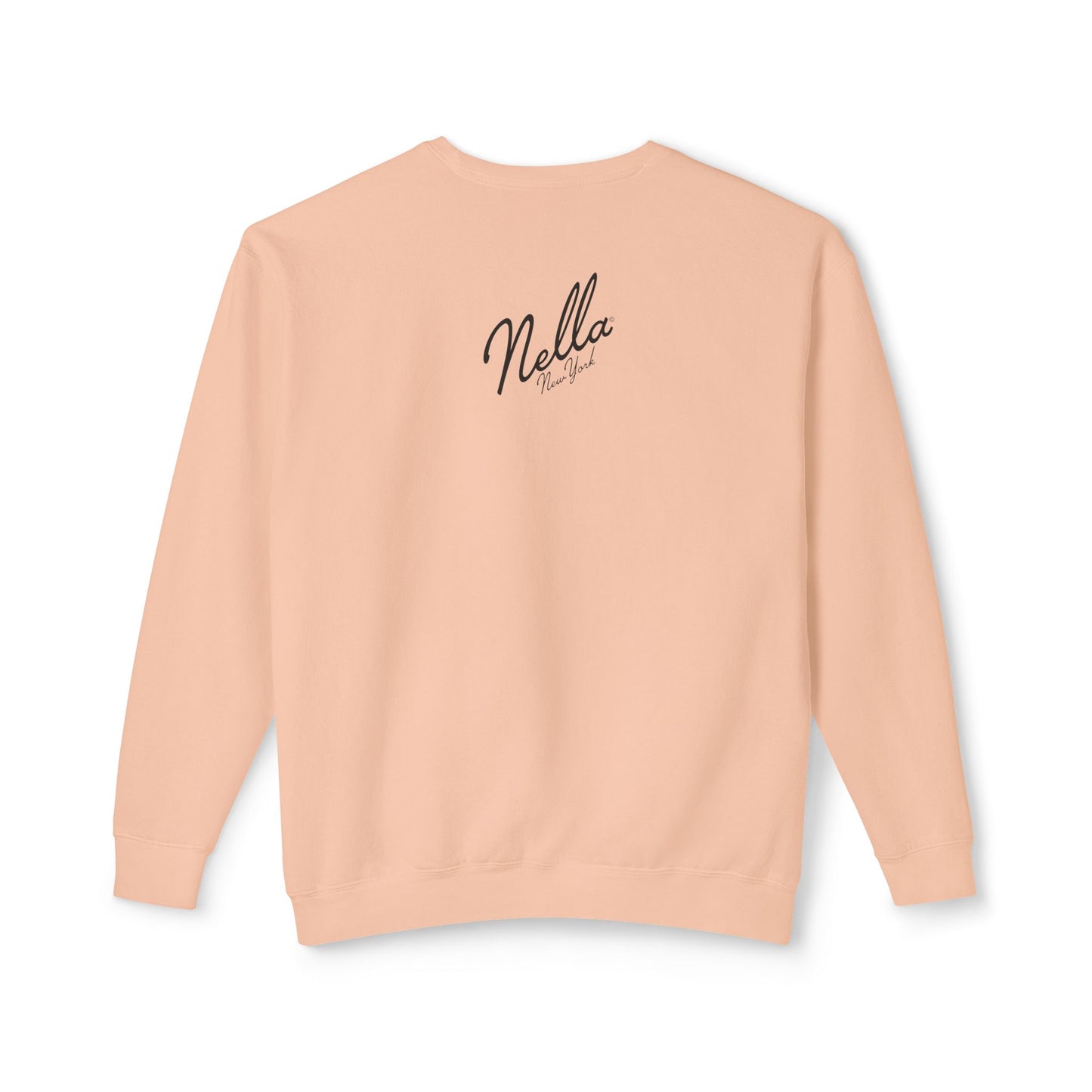 NELLA's ORCHID Art Crewneck Sweatshirt - Bold Statement for Indie Sleaze Style