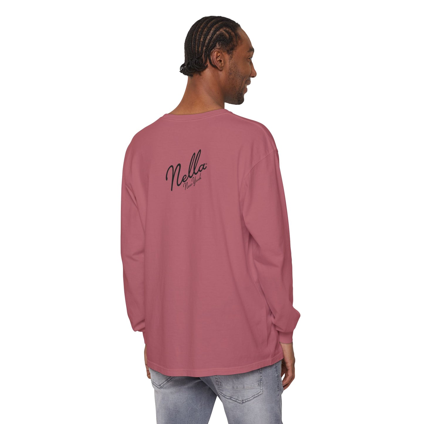 SWEET NELLA  Unisex Garment-dyed Long Sleeve T-Shirt