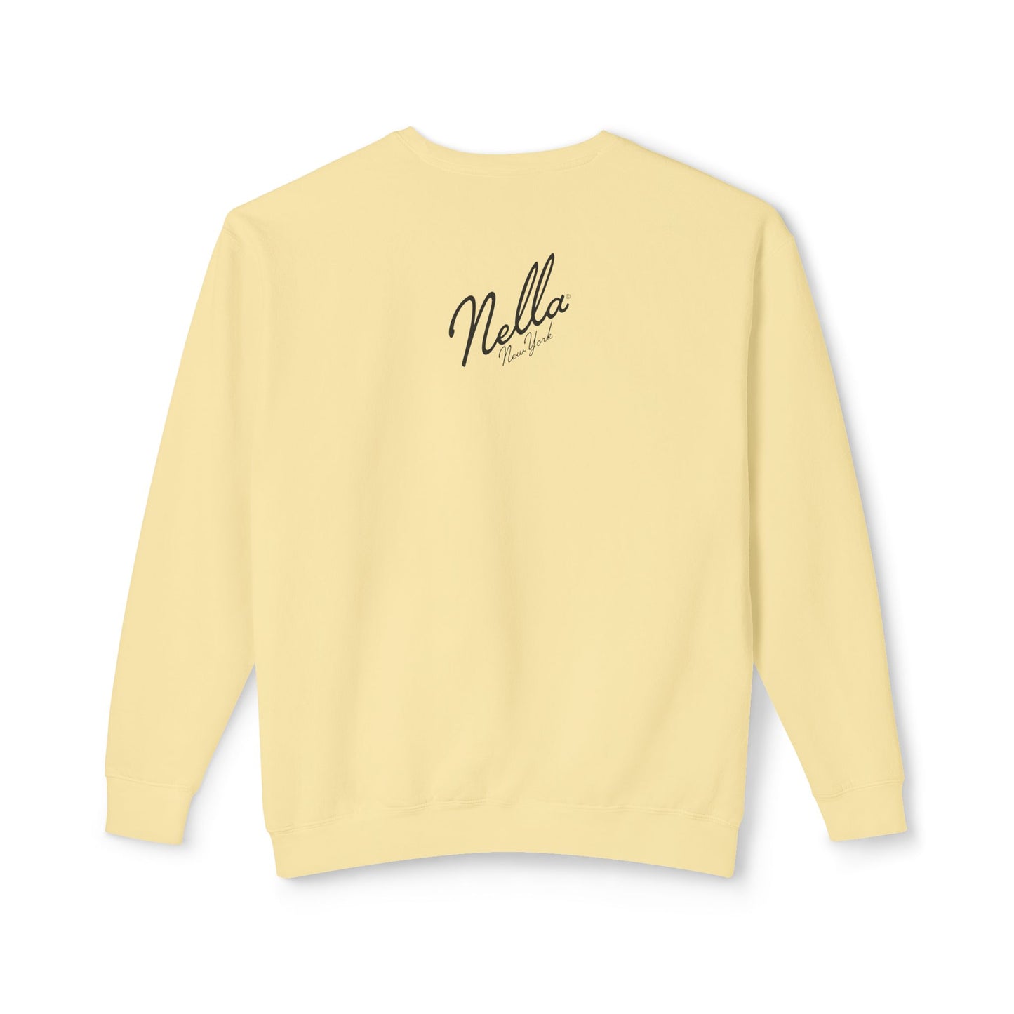 NELLA's ORCHID Art Crewneck Sweatshirt - Bold Statement for Indie Sleaze Style