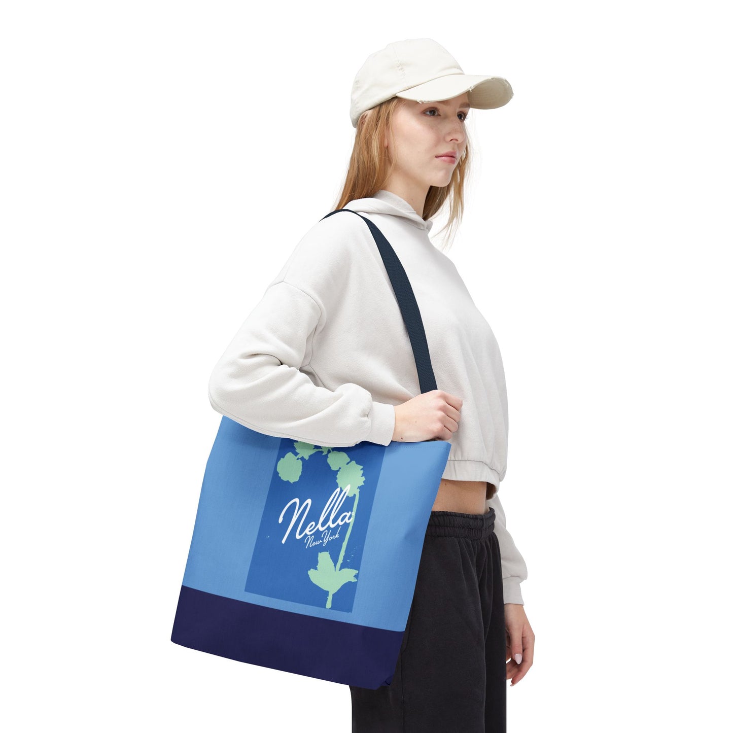NELLA "BLUE ORCHID" BAG