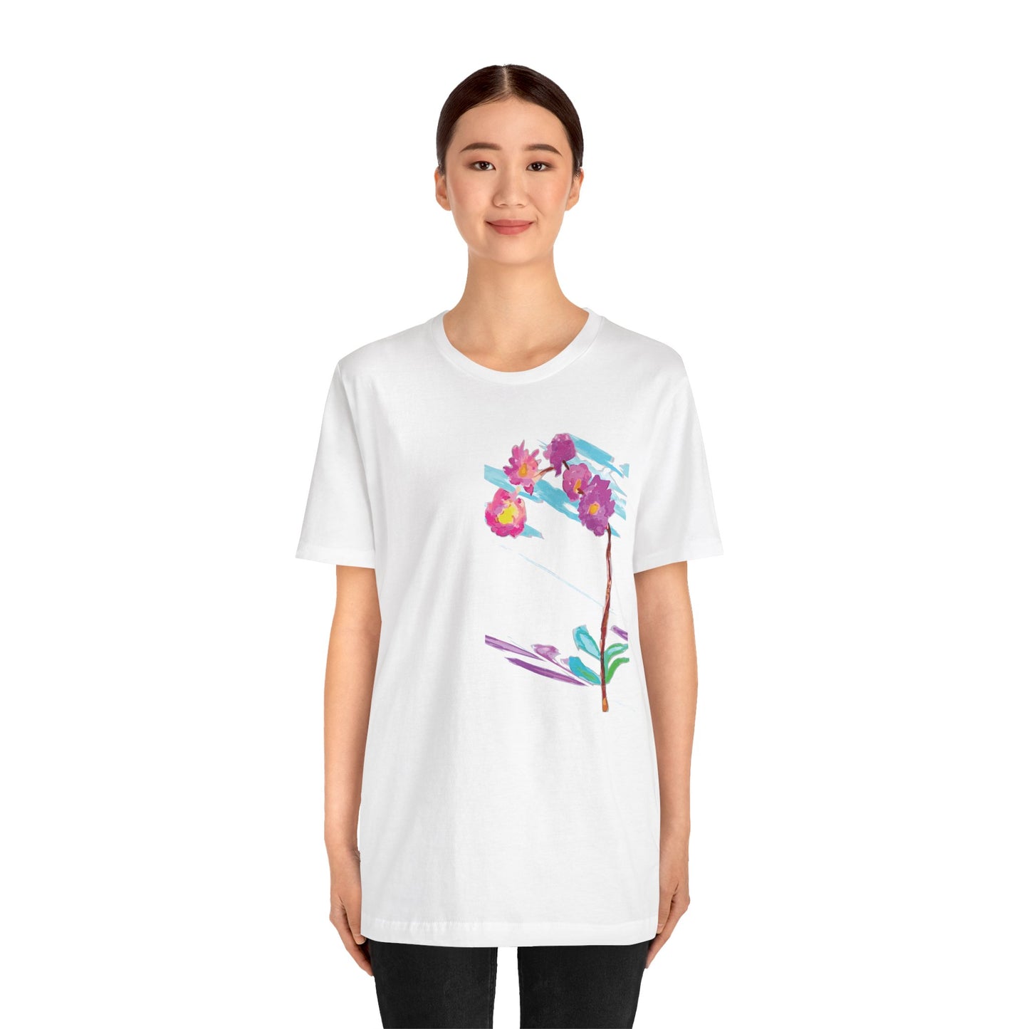 Unisex Jersey Short Sleeve Tee - NELLA's Orchid