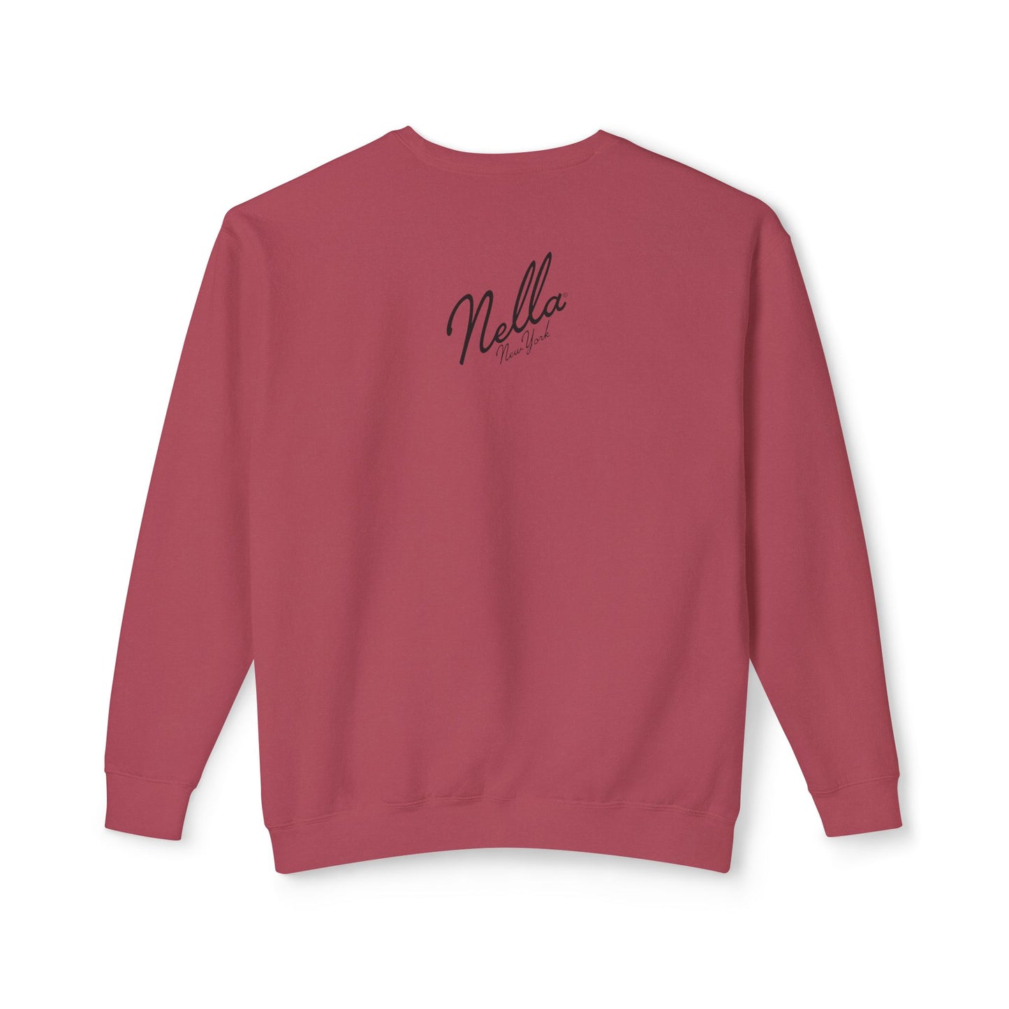 NELLA's ORCHID Art Crewneck Sweatshirt - Bold Statement for Indie Sleaze Style