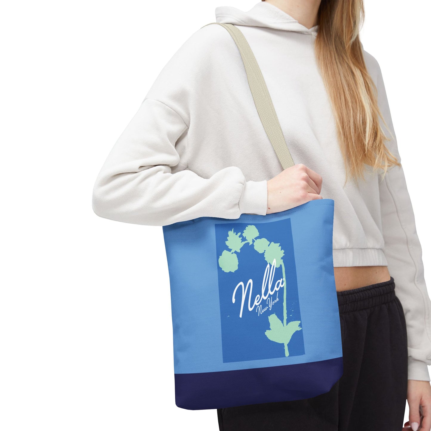 NELLA "BLUE ORCHID" BAG