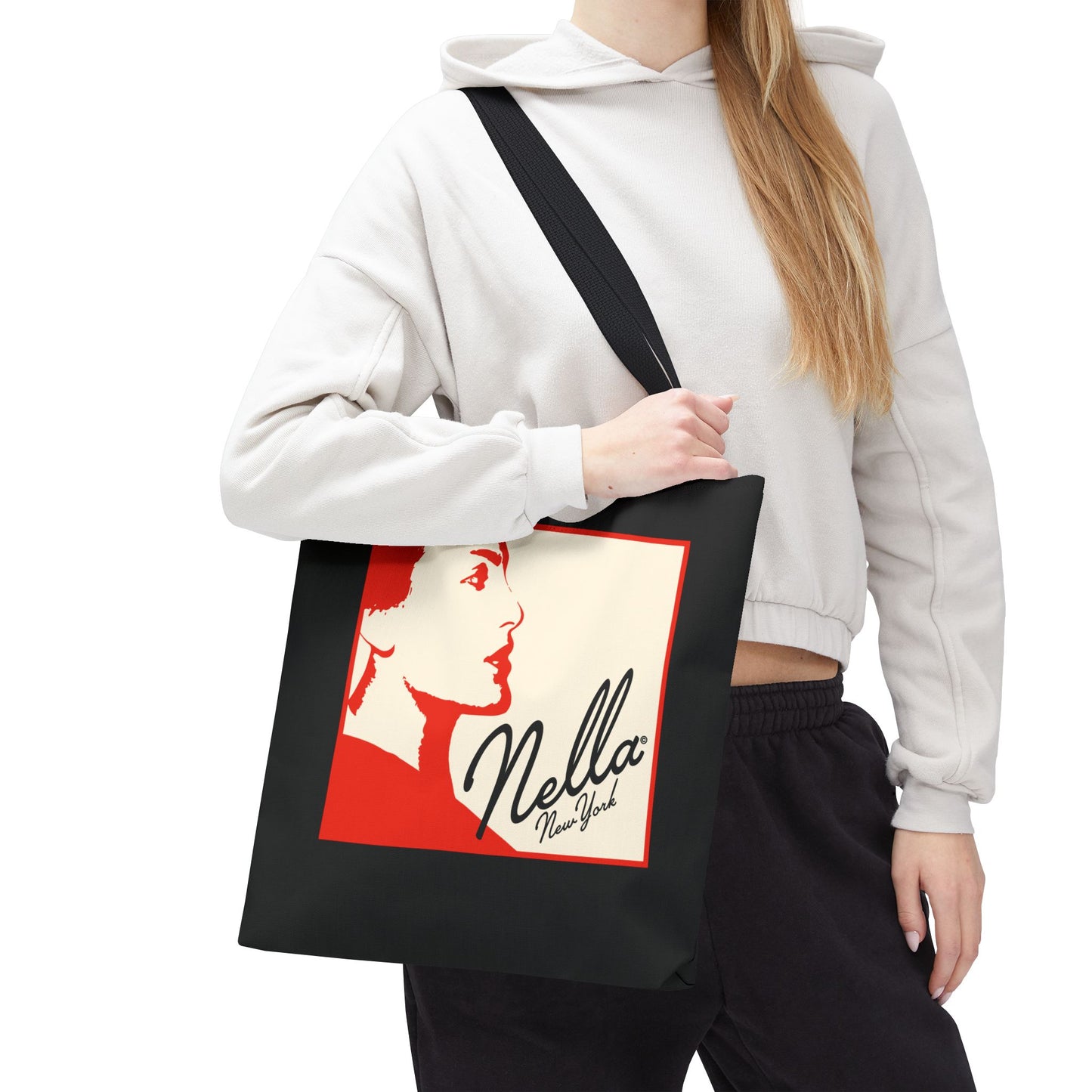 NELLA "RIGHT PROFILE" Tote Bag