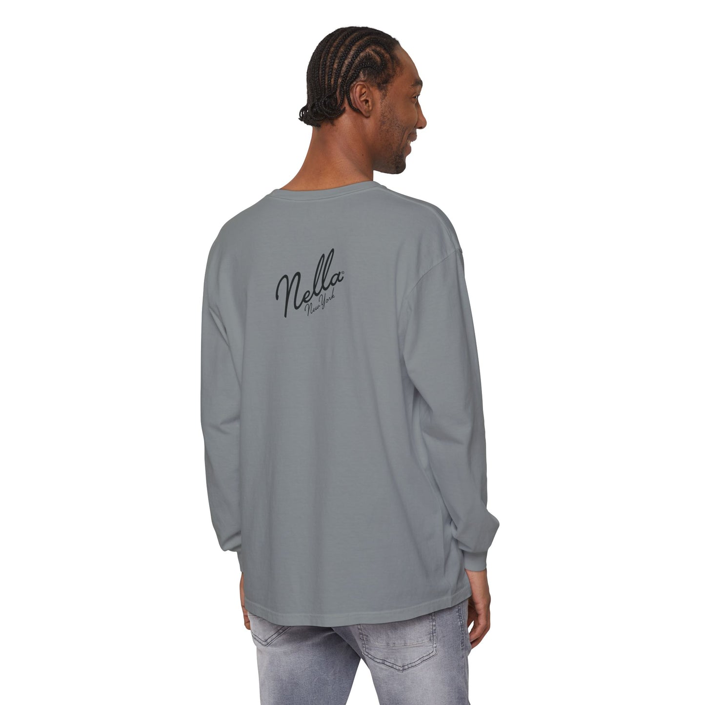 SWEET NELLA  Unisex Garment-dyed Long Sleeve T-Shirt