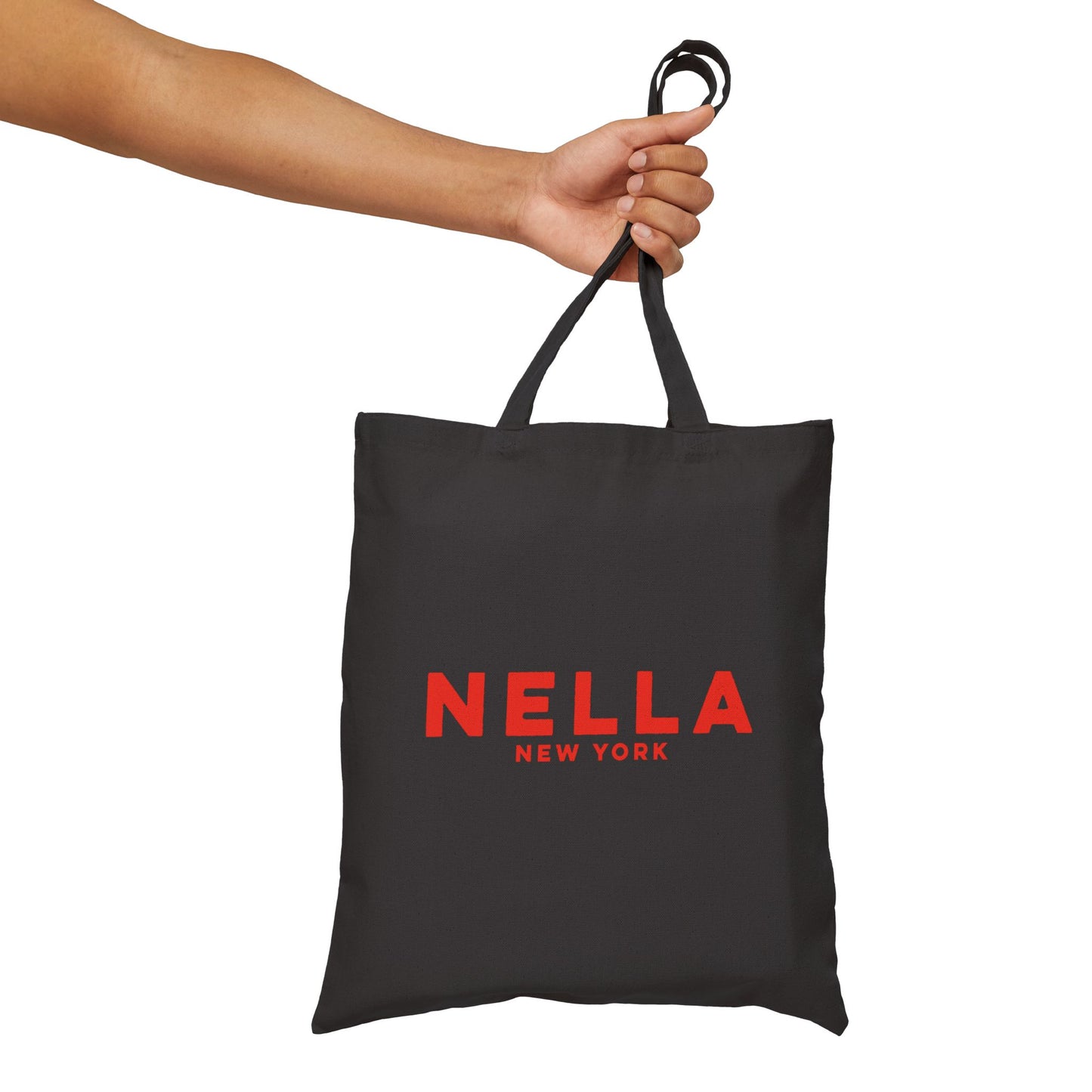 Floral Cotton Canvas Tote Bag - Stylish & Eco-Friendly Shopping Bag
